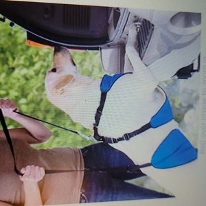 GUARDIAN GEAR 4 IN 1 LIFT & LEAD DOG HARNESS BLUE XXXL 85-110 LB NEW
